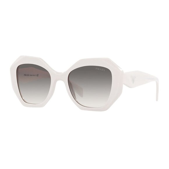 NEW PRADA SPR 16W 142130 WOMEN TALC GREY PR16WS SUNGLASSES PR 16WS 142130 PRADA
